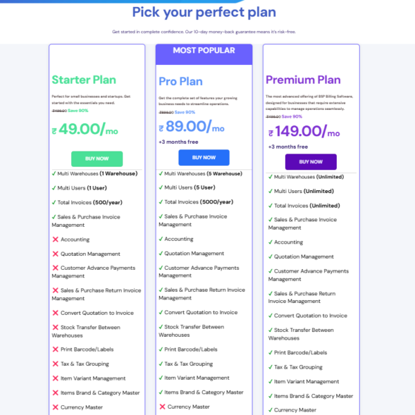BSP Billing Software - Starter 2 Years - Image 9
